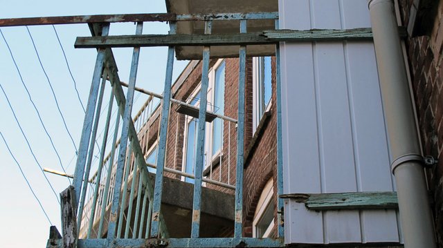 Balcon van eigenaar 30 jaaren